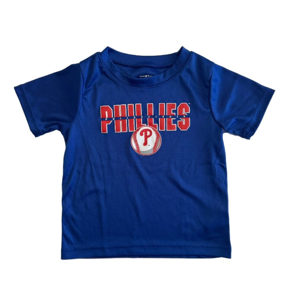 Philadelphia Phillies Baseball Toddler Boys' T-shirt | Size 4T | Blue